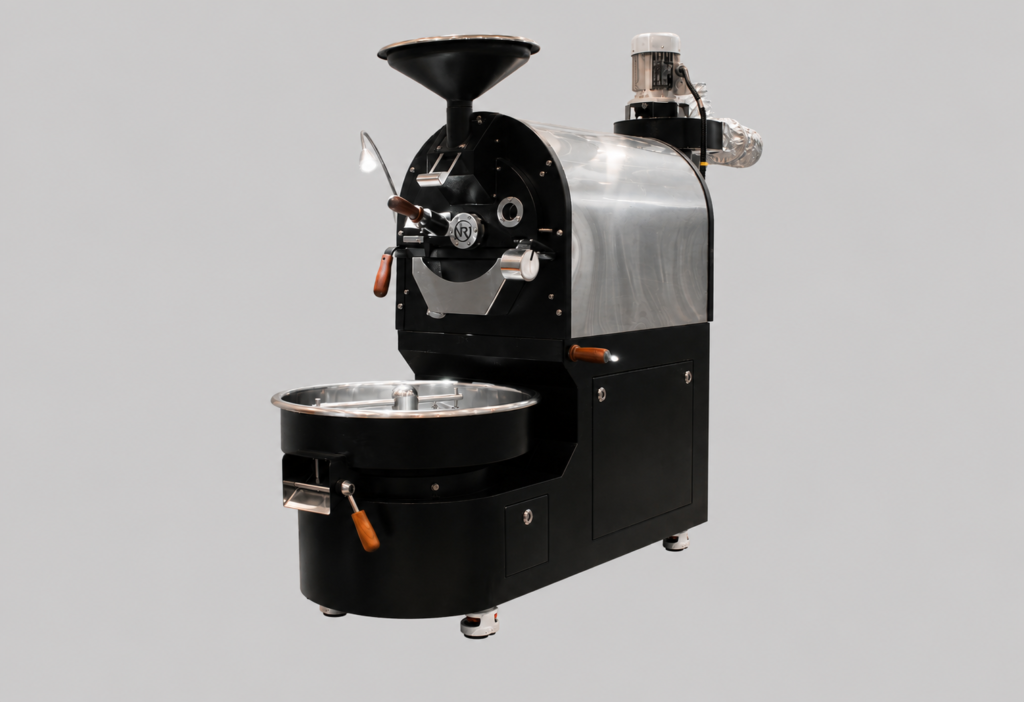Mesin roasting dengan bahan bakar listrik